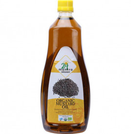 24 Mantra Organic Mustard Oil   Bottle  1 litre